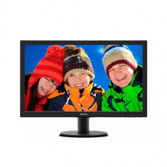 Monitor 23 inch LED, Philips 233V5L, Black, Grad B foto