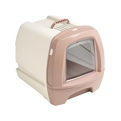 LITIERA PENTRU PISICI MPS RETRO 80 039;S MARSALA 50x40x42(h)cm foto