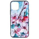 Toc TPU+PC UV Print 3D Apple iPhone 11 Pro Flowers