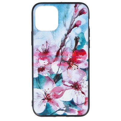 Toc TPU+PC UV Print 3D Apple iPhone 11 Pro Flowers foto