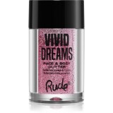 Rude Cosmetics Vivid Dreams sclipici pentru față și corp culoare Daydream 2.7 g