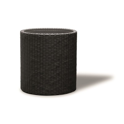 KETER. Ghiveci cilindric gri Cylinder M, 18L foto