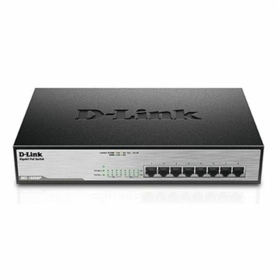 Switch de Birou D-Link DGS-1008MP 16 Gbps LAN 140W Negru foto