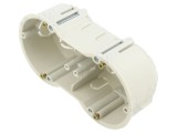 Carcasă electrică SEZ DK KUP 68 LP/2 SK gri 144x45mm pentru montaj &icirc;n perete