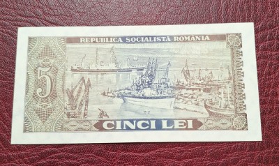 Romania 5 lei 1966 foto