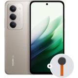 Telefon mobil Redmi 15 5G, 256GB, 8GB RAM, Dual SIM, Titan Gray &amp; Woven Strap Ring