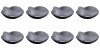 Set boluri, 8 piese, 1.2 l, Plastic, Gri