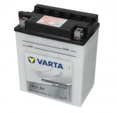 Baterie moto Acid cu intretinere VARTA 12V 14Ah 190A L+ aerisire stanga 136x91x166 Incarcare uscata cu acid foto
