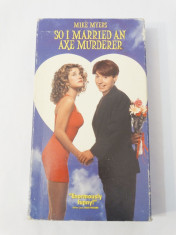Caseta video VHS originala film - So I Married An Axe Murderer foto
