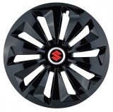 Cumpara ieftin Set 4 capace roti Fox negru R16 pentru gama auto Suzuki, Autohelix MSA
