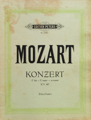Carte Muzica Mozart Konzert Nr. 2897 E - Mozart ,561268 foto