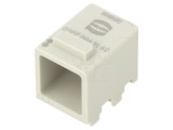 Capac de protecţie Han-Modular&reg; Domino, tată/mamă, 1 modul