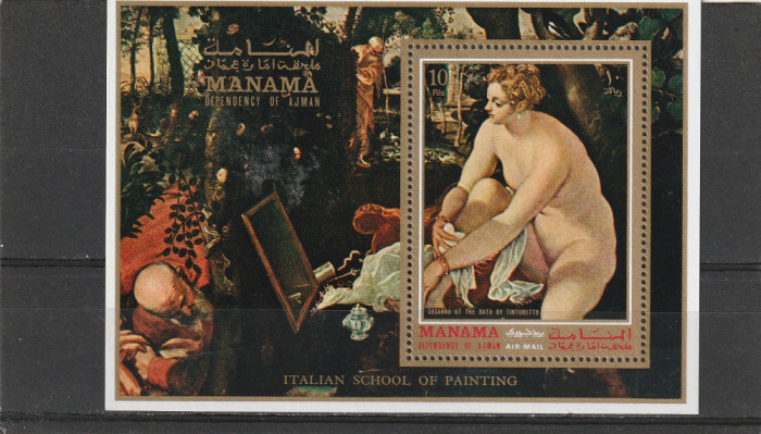 Pictura nud Tintoretto,Manama !