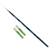 Set varga cu tronson scurt Eagle Strong 5.4 m si 2 linii pescuit, Cool Angel