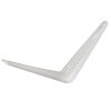 Set 24 Suporti Raft/Polita Metalic Strend Pro MH0260, 100x125x33mm, Alb