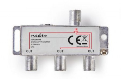 Distribuitor semnal TV 3 cai 5-1000Mhz Konig splitter foto