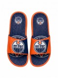 Edmonton Oilers papuci de bărbați Colorblock Slipper - XL = 46-48 EU