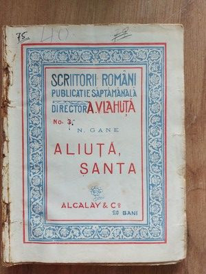 Aliuta, Santa- A. Vlahuta