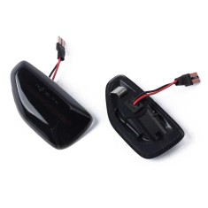 Set 2 x Semnalizare Dinamica Secventiala aripa LED compatibil Dacia Logan II, Logan MCV II, Sandero, Sandero Stepway II, Duster II