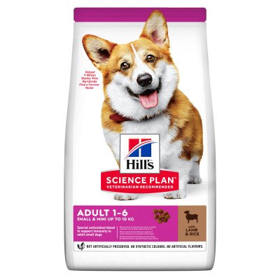 Hill&amp;amp;#039;s Science Plan Canine Adult Small &amp;amp;amp; Mini Lamb &amp;amp;amp; Rice 6kg foto