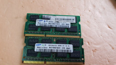 M-108.KIT Memorie Laptop SAMSUNG Sodimm PC3 DDR3 4 GB 1066 Mhz 2 x 2 GB foto