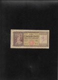 Bancnota Italia 500 Lire 1947, Seria 076734, Numismatica