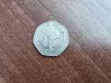 M3 C50 - Moneda foarte veche - Anglia - fifty pence omagiala - 2006, Europa