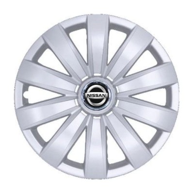 Set 4 Capace Roti R16, Potrivite Jantelor de 16 inch, Pentru Nissan, Model 421 foto