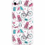 Husa silicon pentru Apple Iphone 5c, Travel