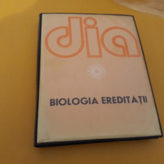 DIAPOZITIVE BIOLOGIA EREDITATII ALEXANDRINA MIHAILESCU 5 FILE,60 BUCATI