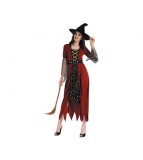 Costum Halloween Vrajitoare Rosie pentru Adulti Marimea M