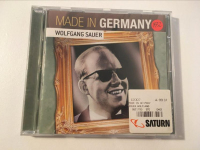 * CD muzica jazz-blues: Wolfgang Sauer (artist), Made in Germany, foto