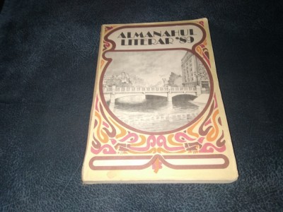 ALMANAHUL LITERAR 1989 foto