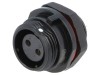Soclu SP13 mamă PIN: 2 IP68 13A pentru montare pe panou