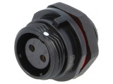 Soclu SP13 mamă PIN: 2 IP68 13A pentru montare pe panou