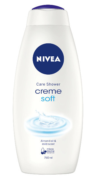 Gel de dus Nivea Bathcare Creme Soft, 750ml