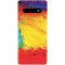 Husa silicon pentru Samsung Galaxy S10 Plus, Colorful Dry Paint Strokes Texture