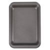 Tava Copt Gri 37.5 cm Metal Dreptunghiulara - Universală, Cuptor Compatibil, 1 Compartiment