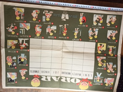 CALENDAR MARE, DE PERETE, 1961 foto