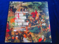 J.S. Bach - The Passion According To Saint Mark _ vinyl,LP _ Epic ( SUA ) foto