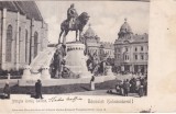 Matyas kiraly szobor. Udvozlet Kolozsvarrol I (circulata 1903)