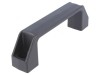 Suport tehnopolimer PA neagră 41mm x 142mm x 26mm F2 2,5kN