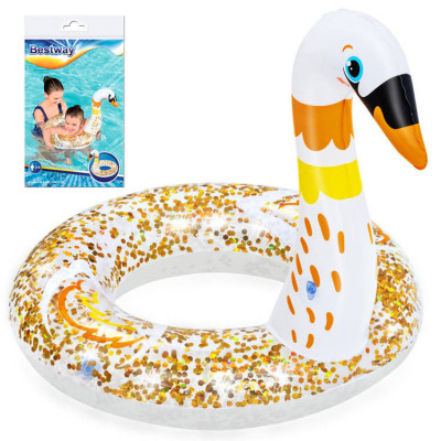 Bestway Swan de &amp;icirc;not roata de &amp;icirc;not sclipitor 61cm 36306 foto