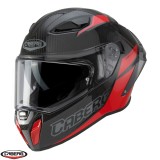Cumpara ieftin Casca integrala pentru scuter - motocicleta Caberg model Drift Evo II Carbon Nova N5 rosu Pinlock ready &ndash; lentila Pinlock &ndash; 100% carbon XL (61/62cm)