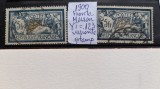 1900 Franta Merson Y.T123 variante -stamp., Stampilat