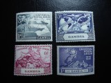 GAMBIA 1949 SERIE UPU MH