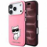 Husa MagSafe pentru Apple iPhone 18 Pro Max / 17 Pro Max, Karl Lagerfeld, Choupette Sketch, Roz