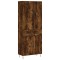 Dulap inalt, stejar fumuriu, 69,5x34x180, lemn compozit