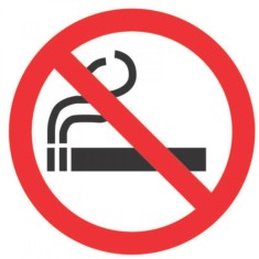 Sticker Interzis Fumatului
