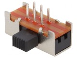 Comutator Glisant SPDT ON-ON 0,3A 30VDC PCB THT